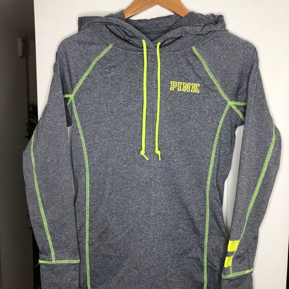 Reflective Pink Workout Hoodie | Poshmark